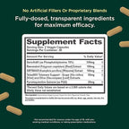 The Genius Brand Genius Eternal - Cellular Repair Supplement for Daily Clarity - Supports Brain Health, Endurance, Energy, Focus, Memory & Vitality - Non-GMO - 60 Veggie Capsules