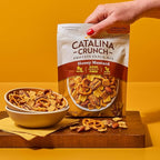 Catalina Crunch Protein Snack Mix - 8g Protein, 1g Sugar per Serving - Good Source of Fiber, Keto, Gluten Free - Honey Mustard, 5.25 Ounce Bag (Pack of 4)