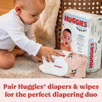 Huggies Simply Clean Fresh Scent Baby Wipes, 1 Flip-Top Pack (64 Wipes Total), Packaging May Vary