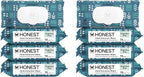 The Honest Company Hypoallergenic Multi-Use Baby Wipes for Sensitive Skin, Balance Blues, 576 Count