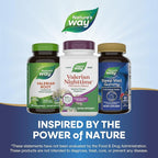 Nature's Way Valerian Nighttime Premium Blend, Herbal Sleep Support Supplements*, 320 mg of Valerian Extract per 2-tablet serving, Gluten-Free, 100 Tablets (Packaging May Vary)
