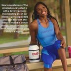 Beverly International UMP Protein Powder, Rocky Road. Unique Whey-Casein Ratio Builds Lean Muscle. Easy to Digest. No Bloat. (32.8 oz) 2lb .8 oz