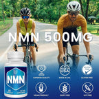 NMN(Nicotinamide Mononucleotide), NAD Supplement to Boost NAD+ Levels as We Age (May Be More Effective Than Nicotinamide Riboside), NMN Supplement for Anti-Aging, 60 Capsules (60 Servings)