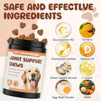 Glucosamine for Dogs Hip and Joint Supplement 200 PCS Glucosamine Chondroitin MSM for Dogs Hip & Joint Pain Relief Mobility Support for All Small Medium Large Breeds Chicken Flavor