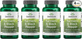 Swanson Organic Turmeric & Black Pepper Joint Health Supplement for Active Adults Seeking Anti-Inflammatory Support with Enhanced Bioavailability (60 Vegan Capsules, 4 Pack)