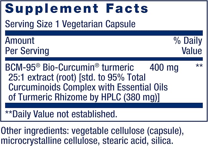 Life Extension Super Bio-Curcumin Turmeric Extract – Highly-Absorbable Curcumin for Whole-Body Health Support – Gluten-Free, Non-GMO, Vegetarian – 60 Vegetarian Capsules (Pack of 2)