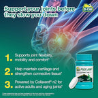 D-Cal Flex Joint | Joint Support Supplement for Women | Native Collagen Type II, Calcium & BioPerine® | Rebuild Cartilage, Improve Flexibility & Strengthen Bones | 72 Tablets, Made in USA