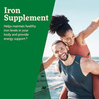 Floradix Iron Tablets - Iron Supplement with B Vitamins, Folic Acid, Vitamin C & More - Energy Support - Vegetarian & Gluten-Free - 80 Tablets (80 Servings)