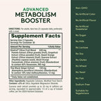 Nature's Bounty Advanced Metabolism Booster, Helps Support Healthy Metabolism & Fat Loss, 60 Capsules