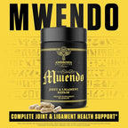 Ambrosia Mwendo Joint Support Supplement | BioCell Collagen, Tart Cherry & Cissus | Ligament, Tendon & Connective Tissue Support | ParActin for Mobility | 90 Veggie Capsules