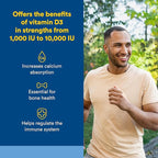 Natural Factors, Vitamin D3 & K2 1000 IU and 120 mcg, Supports Bone and Vascular Health, 60 Softgels