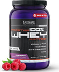 Ultimate Nutrition Prostar Whey Protein Powder Isolate, Raspberry - Low Carb, High Protein Powder Shake for Muscle Gain & Recovery - Low Sodium, Low-Fat & Keto Friendly - 2 lbs Tub