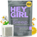 Sleep Tea for Bedtime - Calming Sleepytime Herbal Tea w/Valerian Root, Chamomile, Passion Flower, Lemon Balm - Relaxing Natural Nighty Night Sleeping Tea - Relaxation Self Care Gifts for Women