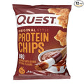 Quest Nutrition BBQ Protein Chips, 19g Protein, 4g Net Carb, Low Carb, Gluten Free, 1.1 oz (Pack of 12)