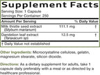 Bronson Milk Thistle Silymarin Marianum & Dandelion Extract Liver Health Support, Antioxidant Support, Detox, 250 Capsules
