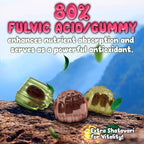 OH MY CHEWY Pure Himalayan Shilajit Gummies - High Potency Gold Grade Resin - Energy Boost and Immune Support for Men and Women with Ashwagandha and Shatavari - 60 Gummy - Strawberry & Banana