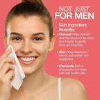 The Nobleman Face + Body Cleansing Wipes: Refreshing - with Aloe & Eucalyptus - 120 TOTAL WIPES (30ct x 4) - Travel-Friendly, Skin-Nourishing, All-in-One Wipes for Men & Women