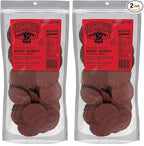 Old Trapper Double Eagle Beef Jerky,Hot & Spicy Flavor,21 Ounce Package,Natural Wood Smoked Meat Snacks,10 Grams Protein and 80 Calories per Serving,(Pack of 2)