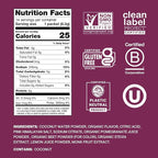 Cure Hydration | Plant-Based Electrolyte Drink Mix | No Added Sugar | FSA-HSA | Dehydration Relief Powder Made with Coconut Water | Non-GMO | Vegan | Pouch of 14 Packets - Berry Pomegranate