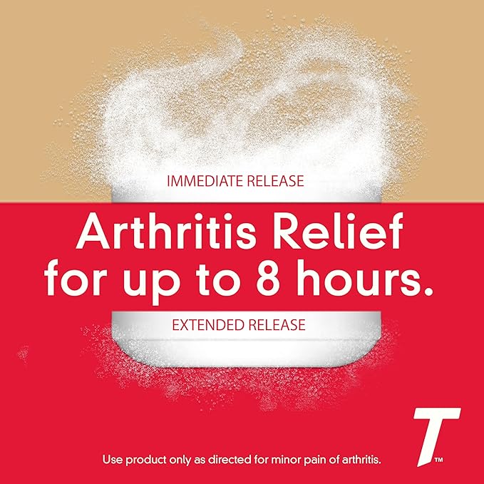 Tylenol Acetaminophen 650 mg Extended Release Caplets, Fast, Strong Pain Relief, 8 Hour Arthritis Pain Relief, Joint Pain Reliever & Fever Reducer, Long-Lasting Relief, Oral Medicine, 225 Count