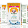 Arm and Hammer Face and Body Wipes for Adults - Deodorant Towelettes 30 Sheets for Women - Shower Wipes for Traveling, Camping, Gym, and Bathing - Alcohol-Free Face Sheets (Clear Water)