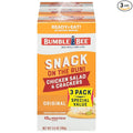 Bumble Bee Snack On The Run! Protein Snack Pack - Original Chicken Salad with Crackers - 10g Protein per Box - Ready to Eat Easy-Open Canned Chicken Salad (Pack of 3)