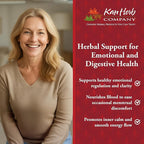 Kan Herbs Company Relaxed Wanderer – Traditional Chinese Herbal Formula to Support Mood, Digestion, and Menstrual Balance, Nourishes Blood, Eases Occasional Tension and Fatigue, 2 fl oz