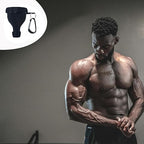 2 Pack Premium Protein Powder Containers - Portable Pre Workout and Protein Funnels for Filling Water Bottles, Shaker Bottles w/Protein Powder,with Sturdy Carabiners（50ml）