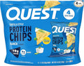 Quest Nutrition Ranch Tortilla Style Protein Chips, 19g Protein, 4g Net Carb, High Protein, Low Carb, Gluten Free, 1.1 Ounce (Pack of 4)