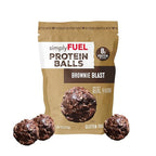 simplyFUEL Whole-Food Protein Balls (Brownie Blast), 8 g High-Protein, Gluten-Free, Healthy Snack for Adults & Kids, 9.6 oz