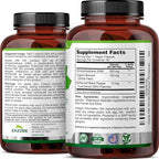 Zazzee DIM 300 mg Per Capsule, 60 Count, Plus 10 mg BioPerine, Estrogen Balance, Hormonal Acne, Menopause Support, Hormonal Balance, Diindolylmethane, Vegan, All-Natural, Non-GMO, Made in The USA