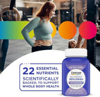 Centrum Nutrient Replenish GLP-1 Nutrition Support Multivitamin for Whole Body Health and Appearance - 180 Tablets, 6 Month Supply