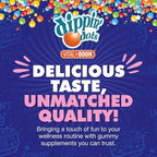 Dippin' Dots Extra Strength Melatonin 20mg Gummies for Adults - Melatonin Gummies with 20mg per Serving - Vegan Friendly Nighttime Sleep Supplement - Made with Natural Colors & Flavors (60 Count)