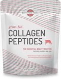 EARTHTONE Collagen Peptides Powder | Paleo-Friendly Hydrolyzed Grass-Fed Non-GMO Protein, 16 oz