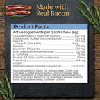 Multivitamins, Balanced Nutrition for Your Pit Bull, 90 Count, Made in The USA with Real Bacon