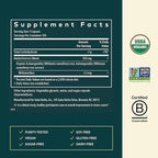 Gaia Herbs Ashwagandha Root - Stress Relief & Sleep Support Supplement - Supports Balanced Energy Levels & Positive Outlook* - 120 Vegan Liquid Phyto-Caps (60 Servings)