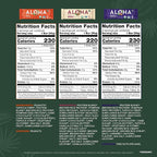 ALOHA Organic Plant Based Protein Bars - Sampler Pack #2-12 Bars, Vegan, Low Sugar, Gluten-Free, Paleo, Low Carb, Non-GMO, No Stevia, No Erythritol