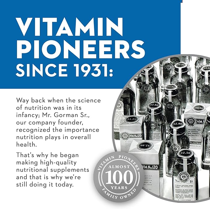 Vitaminerals® 121+ Inflamax® Plus | Quercetin | Proteolytic Enzymes | Ginger | Turmeric | Veggie caps