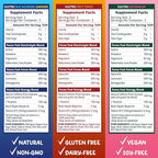 FocusFuel Energy Chews – Trial Size Variety Sample Pack (9 Servings) – 100mg Caffeine + Alpha GPC + L-Theanine + B12, Magnesium – Blue Razzberry Lemonade, Watermelon, Fruit Punch – No Crash or Jitters