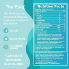 The Plug Liver Cleanse Detox & Repair Drink - Plant Based Herbal Electrolyte Drink for Liver Support & Health, Bloating Relief, Restore Antioxidants & Minerals | Liver Complex Energy Drink (24-Pack)