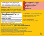 Nature Made CoQ10 200mg Softgels, Dietary Supplement for Heart Health Support, 105 Softgels, 105 Day Supply