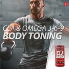 iSatori Ultra CLA Omega 3 6 9, Natural Weight Loss Fat Burner, Muscle Toner with Conjugated Linoleic Acid, Omega 3 Fish Oil & Safflower, Stimulant-Free, 90 Softgels