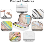 Weekly Travel Pill Organizer 2 Times A Day Pill Case for Purse with Removable AM PM 7 Day Pill Box Holder,Cute Medication Organizer Pill Container for Medicine, Vitamin, Supplement (Dark Grey, Medium)
