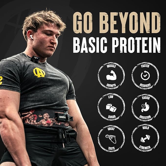 Animal Whey Isolate Protein Powder - Loaded for Pre & Post Workout Muscle Builder and Recovery with Digestive Enzymes for Men & Women - 25g Protein, Great Taste, Low Sugar - Frosted Cinnamon Bun 4 lbs