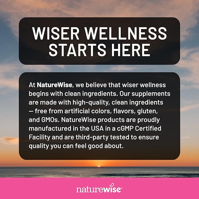 NatureWise Hydrolyzed Liquid Collagen for Women & Men 4000mg - Multi Collagen Peptides + Biotin + Vitamin C + Vitamin B Complex & Hyaluronic Acid - Mixed Berry - 15.22 fl oz[45 Day Supply]