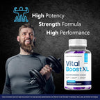 (3 Pack) Vital Boost XL Gummies - Official VitalBoost XL Gummys For Men Premium Natural Ingredients - Maximum Strength, Advanced Formula Support For Overall Health & Wellness, 180 Gummies For 3 Months