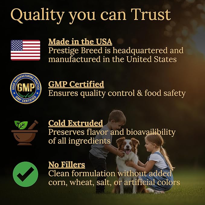Border Collie Multivitamins, 90 Count, Made in the USA with Real Bacon