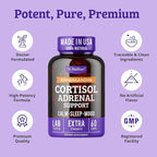 Dr. Matthew Cortisol Reducer for Weight Loss. Cortisol Cleanse & Blocker for Belly Fat. A Detox Cocktail to Lower Cortisol with Ashwagandha, Rhodiola & Ginseng for Adrenal Support & Stress Relief.
