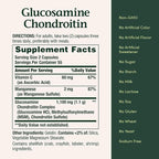 Nature's Bounty Glucosamine Chondroitin Pills and Dietary Supplement, Support Joint Health, 110 Capsules (Pack of 2)