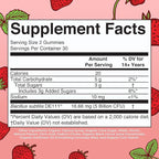 MARYRUTH'S USDA Organic Probiotic Gummies Probiotic Digestive Support | Immune Support | Digestive & Gut Health Supplement | 5 Billion CFU | Vegan | Non-GMO | Gluten Free | 60 Count